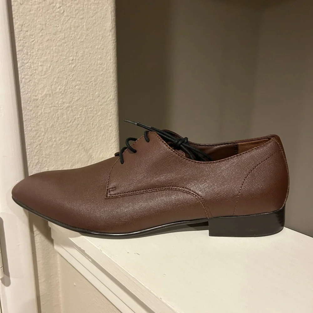BP. Nordstrom Oxford Lace Up Brown Dress Shoes Mens Size 13M Brand New - Picture 6 of 10